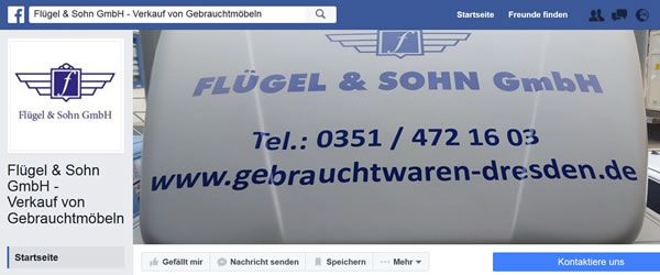 Möbelhalle auf Facebook