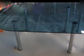 Tisch groß mit Glasplatte gebraucht Dresden